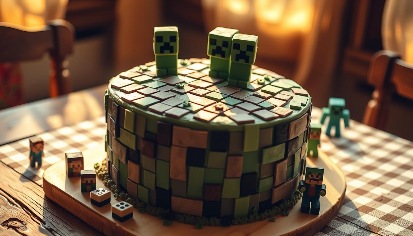 Minecraft Cake