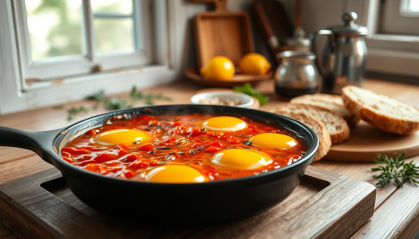 SHAKSHUKA BREAKFAST EGGS