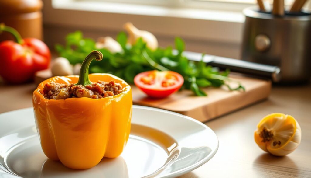 classic stuffed peppers recipe