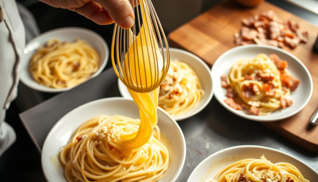 pasta carbonara techniques