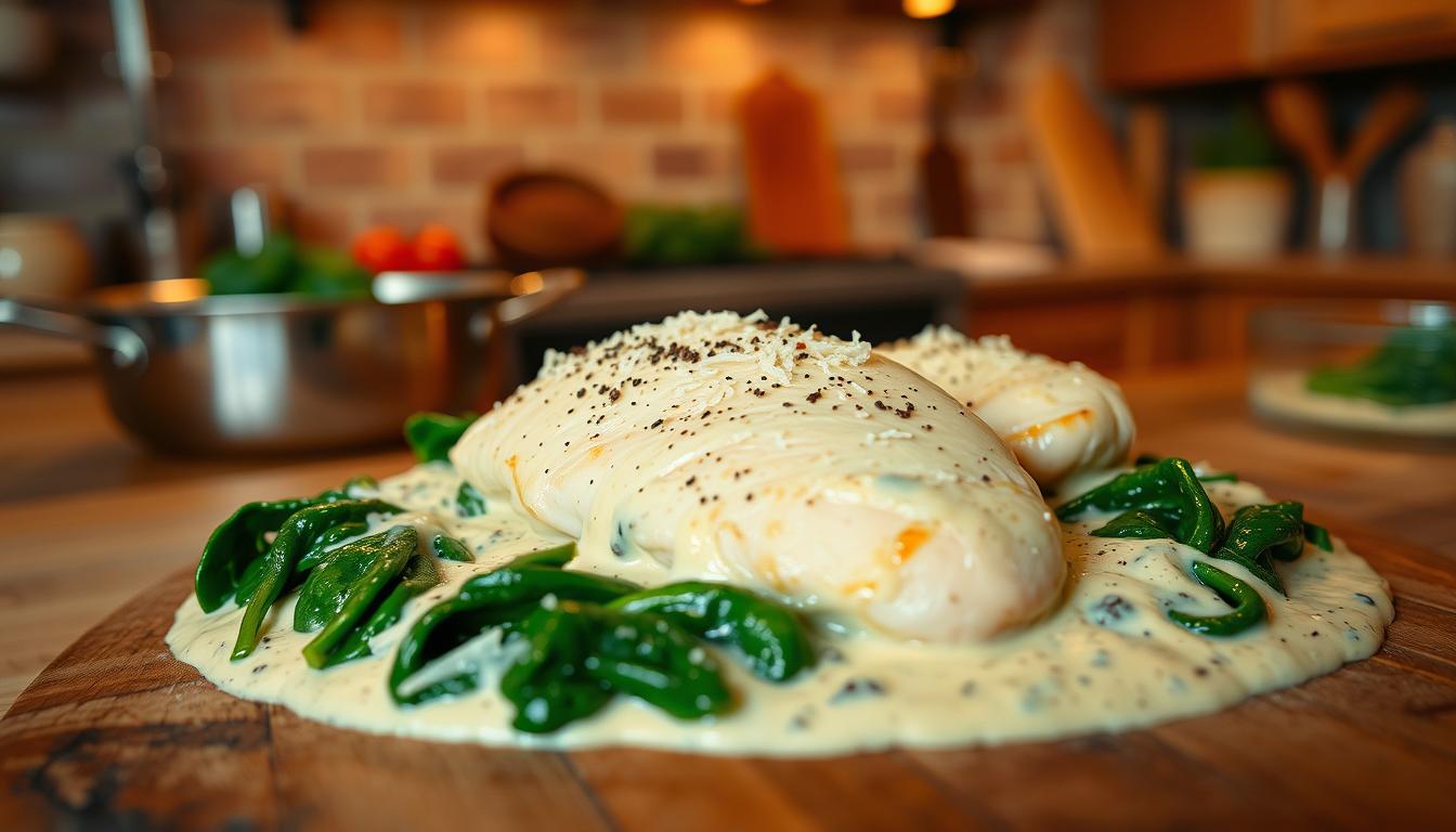 Creamy Spinach Chicken