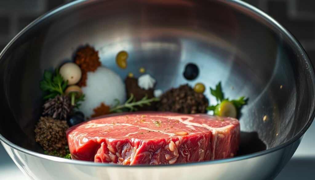 customizing flank steak marinade